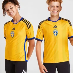 Adidas Sweden 2022/23 Youth Home Shirt