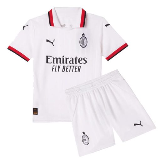 Puma AC Milan 2024/25 Infant Away Shirt & Shorts Set