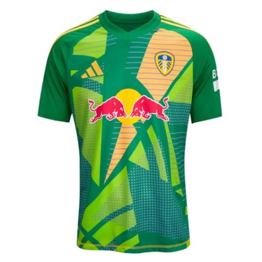 Adidas Leeds United 2024/25 Men's Goalkeeper Green Shirt