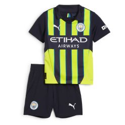 Puma Manchester City 2024/25 Infant Away Shirt & Shorts Set