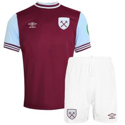 Umbro West Ham 2024/25 Infant Home Shirt & Shorts Set