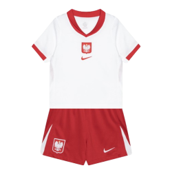 Nike Poland 2024 Infant Home Stadium Shirt & Shorts Set